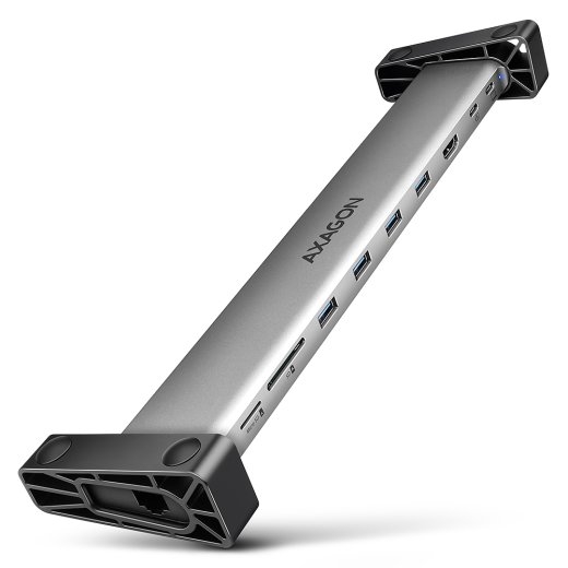 AXAGON USB-C 5Gbps LONGER 9in1 hub HMC-10HLS