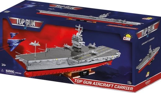 Blocks Top Gun Aircraft Carrier 6130 pieces