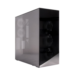 ARCTIC PC case Xtender VG (Mirror Black) Premium - Midi - black