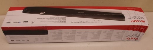 SALE OUT. Sharp HT-SB107 2.0 Compact Soundbar for TV up to 32", HDMI ARC/CEC, Aux-in, Optical, Bluetooth, 65cm, Gloss Black Yes Sharp Soundbar Spea...