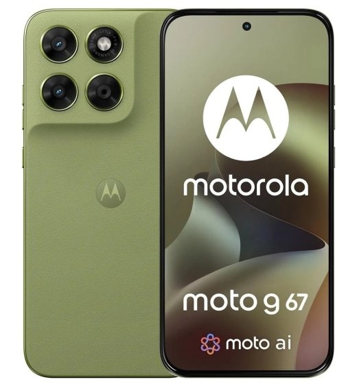Motorola Moto G67 8/256 smartphone in PANTONE Nile