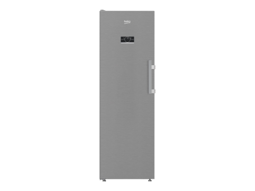 BEKO Freezer B5RMFNE314X Energy efficiency class E Upright Free standing Height 186.5 cm Total net capacity 286 L No Frost system Grey