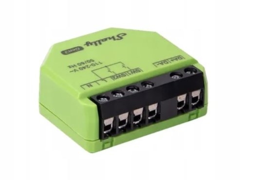 SHELLY Dali Dimmer Gen3 Built-in Black, Lime