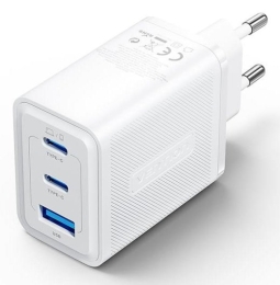 MOBILE CHARGER WALL 65W USB/3P WHITE FERW0- VENTION