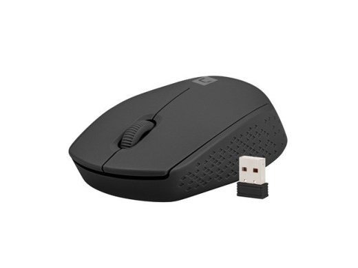 Stork wireless optical mouse 1600 DPI black