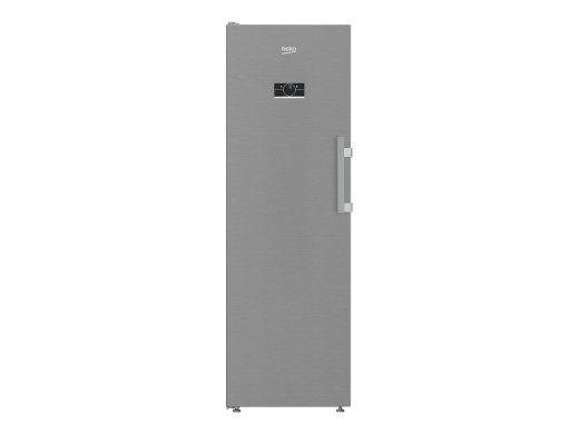 BEKO Freezer B5RMFNE314X Energy efficiency class E Upright Free standing Height 186.5 cm Total net capacity 286 L No Frost system Grey