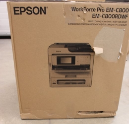 SALE OUT. Epson WorkForce Pro EM-C800RDWF SALE OUT. Epson WorkForce Pro EM-C800RDWF Inkjet Colour 4-in-1 A4 Wi-Fi DAMAGED PACKAGING