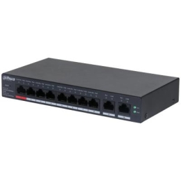 Switch DAHUA CS4010-8GT-110 Type L2 Desktop/pedestal 8x10Base-T / 100Base-TX / 1000Base-T PoE ports 8