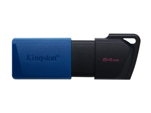 Kingston USB-Stick DataTraveler Exodia M - USB Typ-A 3.2 Gen 1 (3.1 Gen 1) - 64 - Blue/Black
