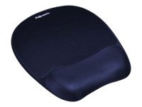 Fellowes Foam mouse pad with wrist support Mouse pad with wrist pillow 202 x 235 x 25 mm Sapphire