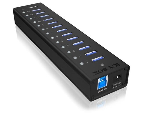IB-AC6113 active HUB/Aluminium