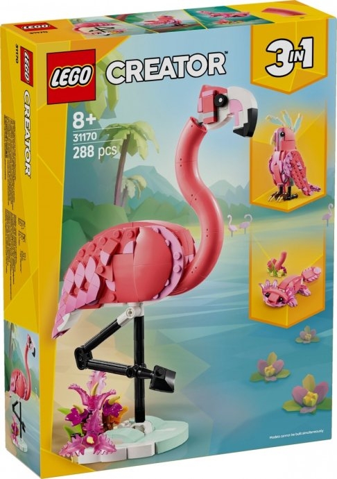 LEGO Creator 31170 Wild Animals: Pink Flamingo