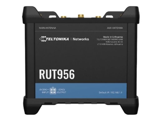 Teltonika Industrial Router RUT956 802.11n 10/100 Mbit/s Ethernet LAN (RJ-45) ports 4 Mesh Support No MU-MiMO No 2G/3G/4G Antenna type 2 x SMA for...