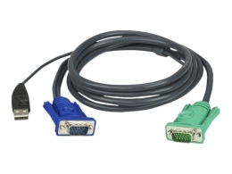 Aten 1.8M USB KVM Cable with 3 in 1 SPHD 2L-5202U