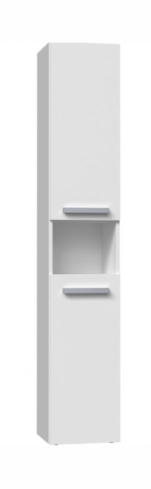 Bathroom cabinet NEL III 31x30x174 cm, matt white