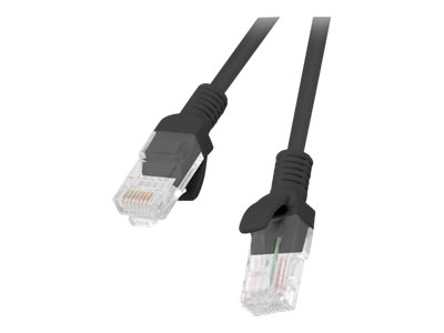 Lanberg Patchcord CAT.6 UTP fluke passed PCU6-10CC-0025-BK 0.25 m Black