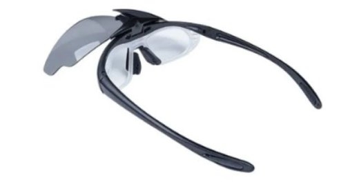 Photochromic cycling glasses with UV protection and corrective insert, Rockbros 14110023003, white