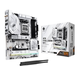 Motherboard X870 STEEL LEGEND WIFI AM5 4DDR5 M.2 ATX