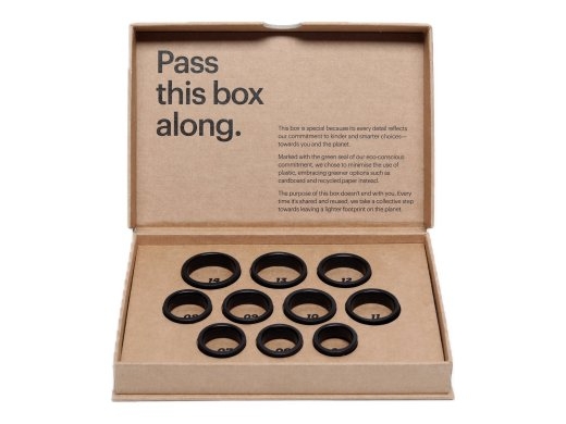 Ultrahuman Smart ring try-on sizing kit UH-RA-SSK Black