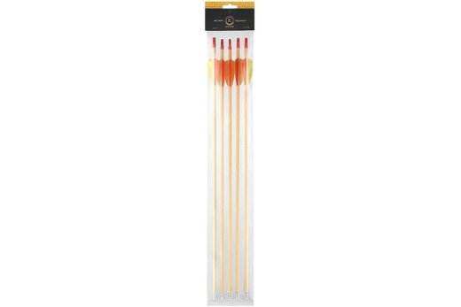 Poe Lang Target Wooden 30" D-027A-B1 Wooden arrows 5 pcs