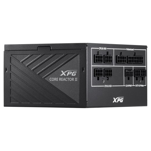 Power Supply ADATA 1000 Watts Efficiency 80 PLUS GOLD COREREACTORII1000G-BKCEU