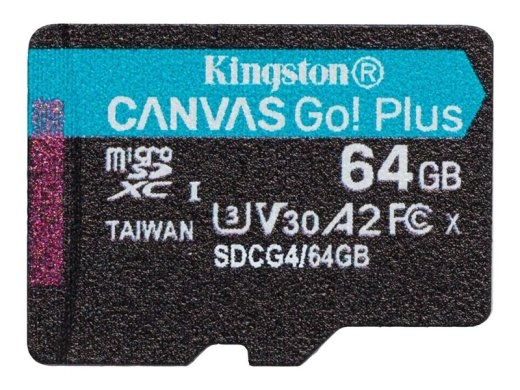 Kingston Flash-Card Canvas Go! Plus - microSDXC UHS-I - 64
