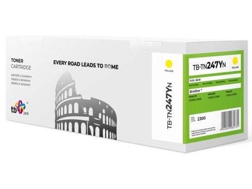 Toner for Brother TN247 Y TB-TN247YN YE 100% new