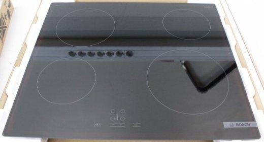 SALE OUT. Bosch PKE611BA2E Vitroceramic Hob, Number of burners/cooking zones 4, Width 60 cm, Black Bosch Hob PKE611BA2E Series 4 Vitroceramic Numbe...