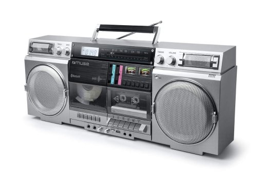 Muse Boombox M-380 GBS silver