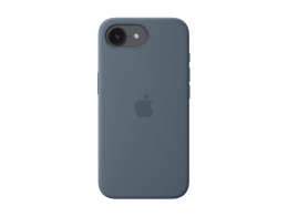 Apple iPhone 17e Silicone Case with MagSafe – Anchor Blue Apple