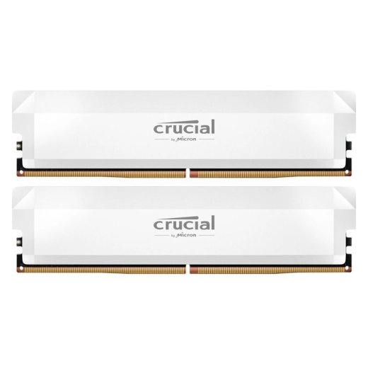 Crucial RAM Pro Overclocking Edition - 32 (2 x 16 Kit) - DDR5 6400 UDIMM CL38