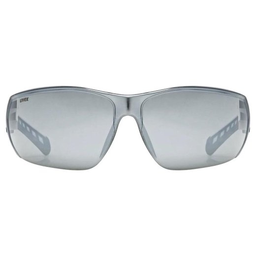 UVEX Equate cycling glasses White Matt/Mir.Silver
