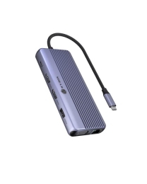 Raidsonic Icy Box Travel Dock 12-in-1, 3x video output (2x HDMI + 1x VGA) IB-DK4062-CPD