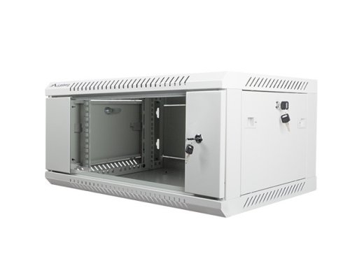 Wall-Mounted Rack 19 4U 600X450mm grey
