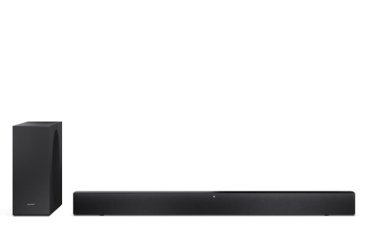 Sharp 2.1 Dolby Atmos/DTS Virtual:X Soundbar with Slim Wireless Subwoofer HT-SBW310 330 W Bluetooth Wireless connection Black