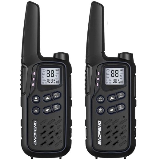 Walkie-Talkie Baofeng BF-T25E Black, 2 pieces