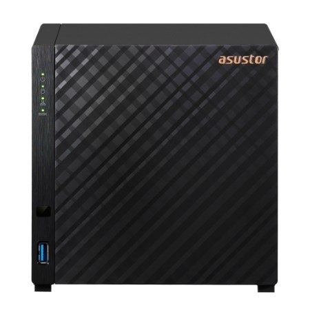 Asustor AS1204T NAS Tower Realtek RTD1619B 1 DDR4 0 TB ADM Black