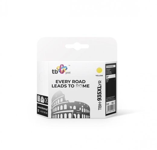 Ink for HP OP 6230 TBH-935XLYR YE reman.