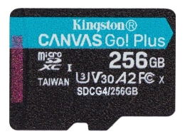 Kingston Flash-Card Canvas Go! Plus - microSDXC UHS-I - 256