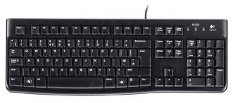 Logitech K120 Standard Wired /LT Black • Keyboard• User documentation