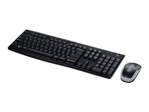 Logitech Keyboard and Mouse Set MK270 - Black