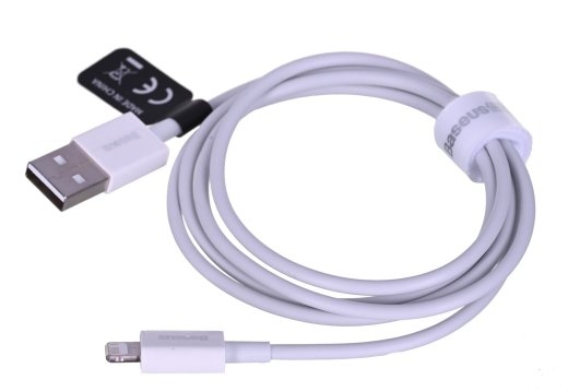 Baseus CALYS-A02 mobile phone cable White 1 m USB A Lightning