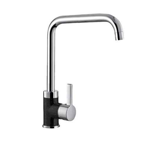 PYRAMIS SILVIO DUO granite black mixer