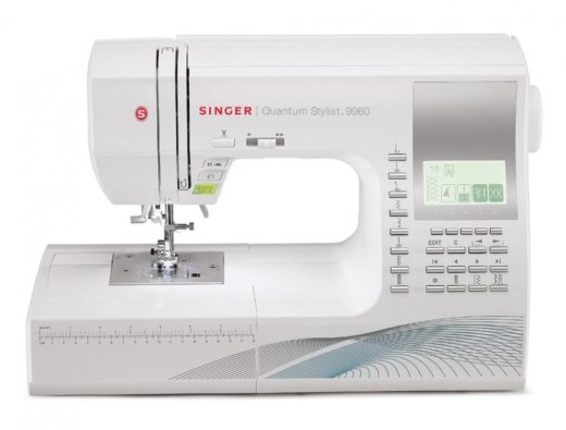 Singer Sewing Machine Quantum Stylist™ 9960 Number of stitches 600 Number of buttonholes 13 White