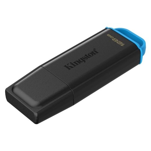 Kingston USB flash drive DataTraveler Exodia - USB 3.2 Gen 1 - 128 - black/blue