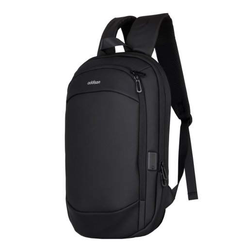 Addison 316015 laptop case 39.6 cm (15.6") Backpack Black