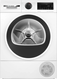 Bosch Dryer Machine with Heat Pump WQG2450ISN Energy efficiency class Class D Front loading 9 kg LCD Depth 61.3 cm White