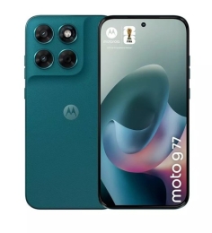 Motorola Moto G77 12/256 smartphone in Pantone Shaded Spruce