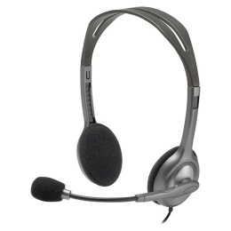 Headset Logitech H110 3,5mm black