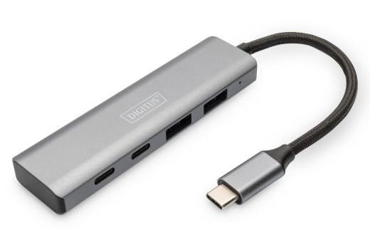 Digitus USB-C 4 Port HUB 2x USB-A + 2x USB-C Gen2 DA-70245 USB-C Hub